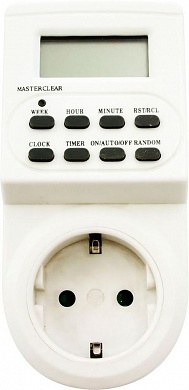 Розетка с таймером недельная Feron TM24 220В 3500Вт 16А 20программ IP20 127х60х88мм фото Розетка с таймером недельная Feron TM24 220В 3500Вт 16А 20программ IP20 127х60х88мм картинка